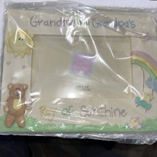 Russ Grandma and Grandpa's Ray Of Sunshine 4  x 6  Baby Photo Picture Frame