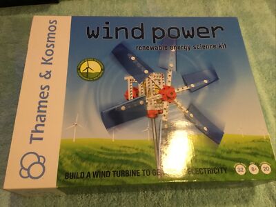 Science Educational Project, Wind Energy Building Kit, Power Renewable Turbine