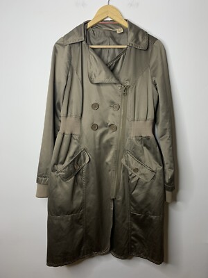 DKNY JACKET VINTAGE BEAUTIFUL TRENCH COAT MID