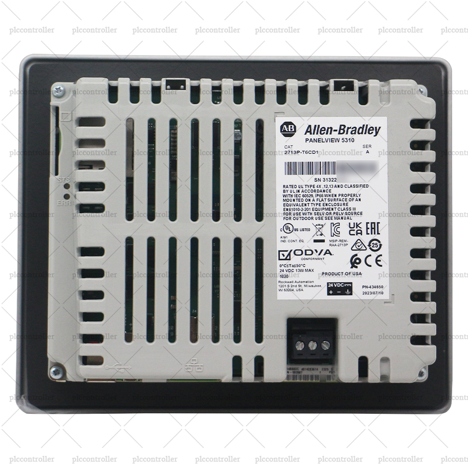 New 2713P-T6CD1 Allen Bradley PanelView 5310 Touch 24V DC 944605695912 ...