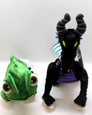 TDR Stuffed Plush Toy on Shoulder Tokyo Disney Resort Limited Dragon and Pascal