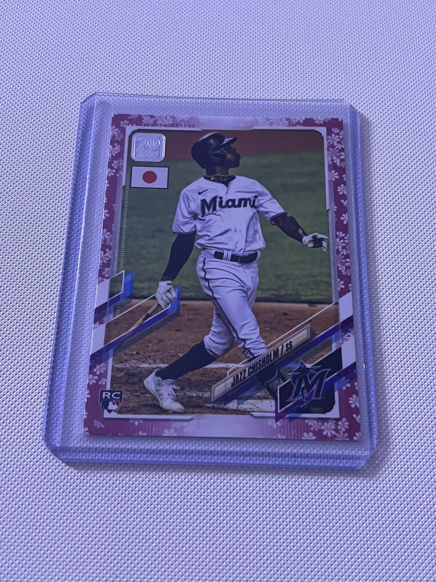 2021 Topps Japan Edition - Cherry Blossoms #152 Jazz Chisholm /99