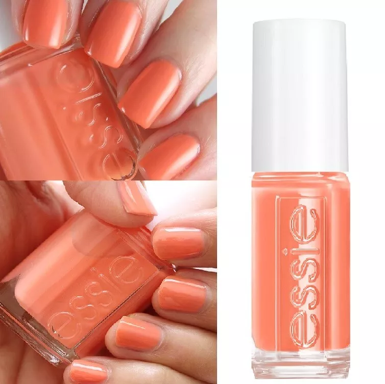 eBay Beautiful 0.2oz 318 Essie | Fling Mini Peach Colours Nail Resort Coral Polish