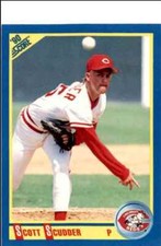 1990 Score Scott Scudder Cincinnati Reds #518