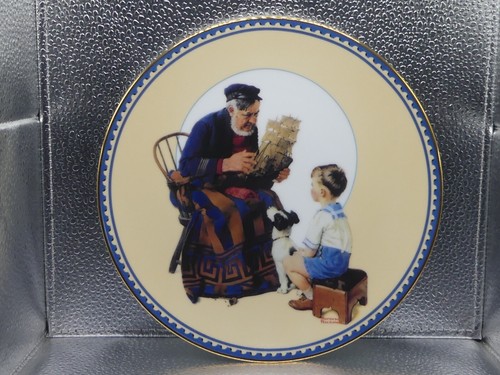 Knowles The Sea Captain 1991 Innocence And Experience Decorative Collector Plate