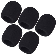 5Pcs Microphone Windscreen Filter Sponge Foam...