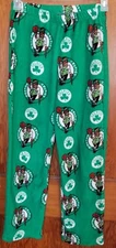 Boston Celtics All Over Print Soft Lounge Pants Size Small 28/30 UNK NBA