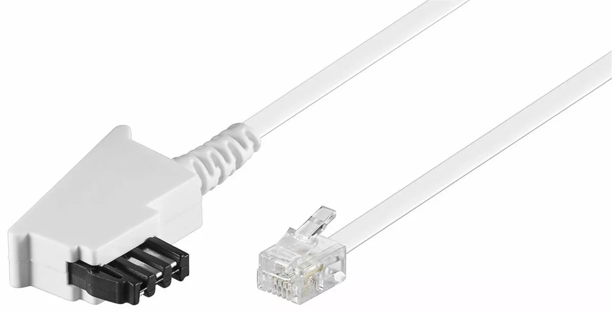resterende Herre venlig Transplant Phone Cable White TAE F Male > RJ11 Male Universal Occupancy All Lengths | eBay resterende Herre venlig Transplant Phone Cable White TAE F Male > RJ11 Male Universal Occupancy All Lengths | eBay