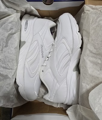 Reebok Walk Euphoric 8 1/2 Wide D White Walking Shoe (11-102730)