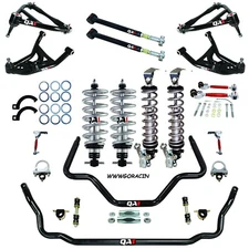 QA1 Level 2 Big Wheel Donk Suspension Kits, 71-76 GM B-Body, Caprice, Impala RN5