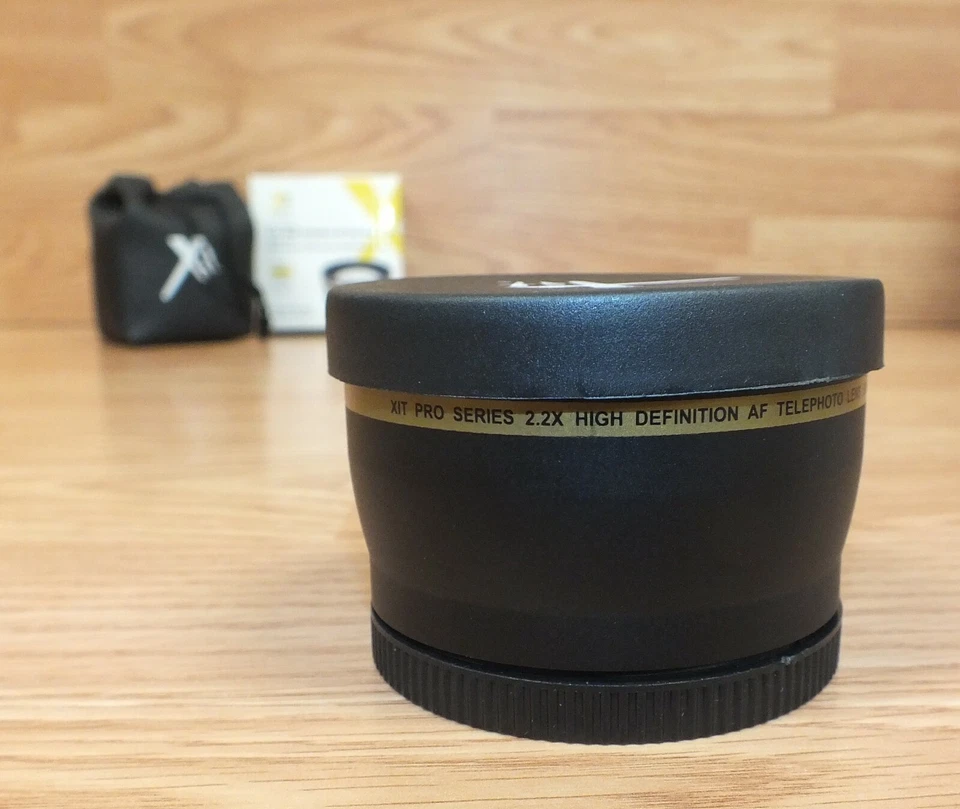 Genuine XIT Pro Series 2.2X High Definition AF Telephoto Lens 58mm With Box - Image 2 of 4
