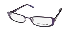 JONES NY J474 SIGNATURE LOGO CONTEMPORARY CLASSIC DESIGN EYEGLASS FRAME/GLASSES