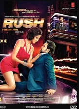 Rush (2012) Hindi Movie (DVD) Emraan Hashmi, LIBRARY COPY, DISC LOOKS GREAT