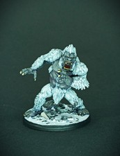 Reaper Bones Miniatures Kickstarter 6 Groz, Yeti Champion Large Painted