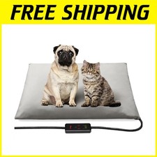 Pet Heating Pad, 28x20in, 6 Temp Settings