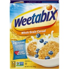 Weetabix Biscuits Whole Grain Cereal, Good Source of 14 Ounce Pack 1