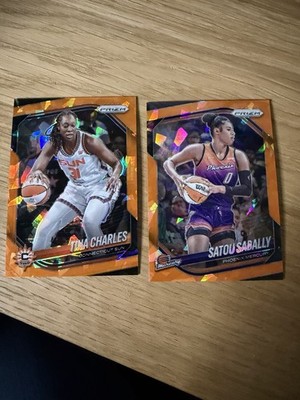 2025 Prizm WNBA Orange Ice Prizm Parallels Complete Your Set Pick Your Card