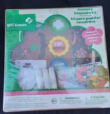Girl Scouts Memory Keepsake Kit Scrapbook Set Keepsake Box Brand New Sealed