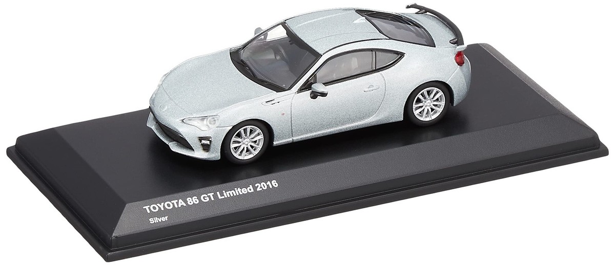 KYOSHO 1/64 Toyota 86 GT Limited 2016 Silver | eBay