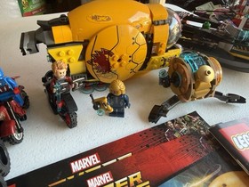 Massive LEGO Marvel Lot Sets, Mini Figures, Manuals, Extras Estate Collection
