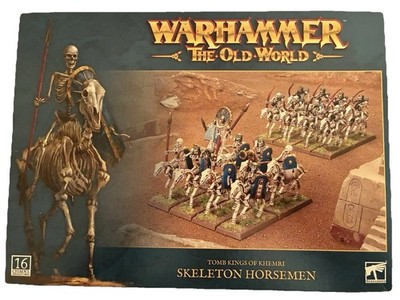 Warhammer Tomb Kings of Khemri Skeleton Horsemen/Horse Archers NIB- SEALED
