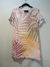 NEW MinkPink Dress Women Small Lightweight Tropical Cruise Travel Vacation Party