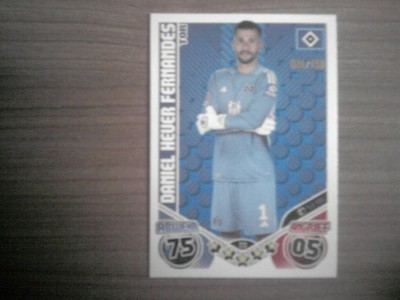 TOPPS MATCH ATTAX 2025/2026 BLUE PARALLEL DANIEL HEUER FERNANDES 223 #018/150
