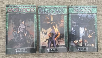 Vampire the Masquerade CLAN TREMERE TRILOGY Complete Set Of 3 Books RARE
