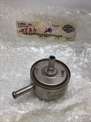 Harley-Davidson Fuel Filter 9mm Inlet/Outlet 61959-00
