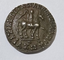 ANCIENT GREEK COIN INDO-SCYTHIAN, AZES I DRACHM 60-20BC