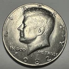 1982-P John F Kennedy 35th President 50c Dollar circulated 💎