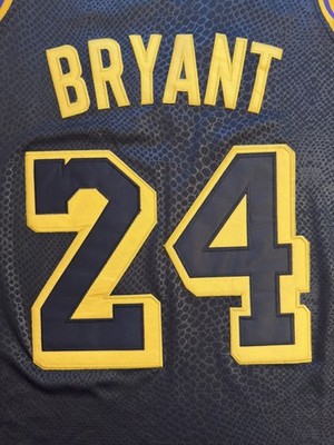 Nike Kobe Bryant Lakers Lore Series Jersey #8 #24 Black Sz 48 L