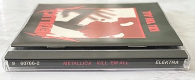 Metallica Kill 'Em All CD EARLY PRESS! Elektra 9 60766-2 EXTRA