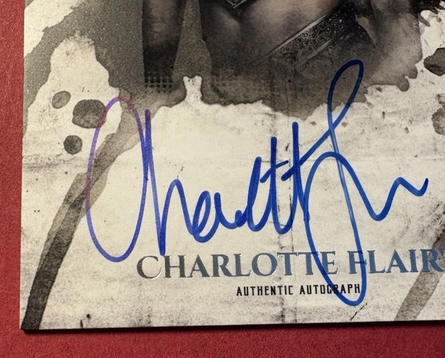 Charlotte Auto 105/199 WWE 2018 Topps Undisputed Flair UA-CF Autograph on card - Image 3 of 4
