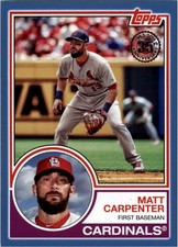 2018 Topps '83 Topps Blue #8311 Matt Carpenter - BB