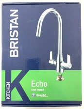 Bristan Echo Kitchen Tap - swivel spout, two lever EasyFit chrome kitchen sink