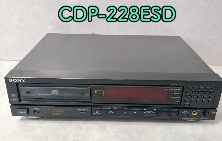 SONY ソニー CDP-228ESD CDプレーヤー　リモコン付き SONY CDP-228ESDの仕様 ソニー