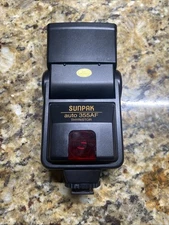 SUNPAK auto 355AF Thyristor Flash Unit - Tested