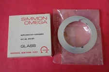 Omega B-22 Enlarger Supplementary Condenser Lens SIMMON OMEGA 472-001