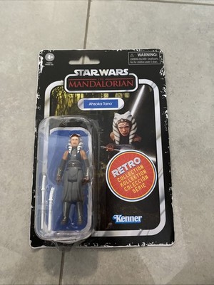 Disney Star Wars The Mandalorian Ashoka Tano Retro Actionfigur Hasbro Kenner