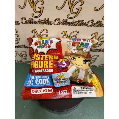 Ryans World Series 3 Mystery Figure Blind Bag Target Exclusive DLC Code New