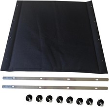Wheelchair 18 inch Seat, Replacement Nylon 18, One Color