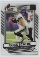 2024 Panini Clearly Donruss Clearly The Rookies Brock Bowers #8 3do