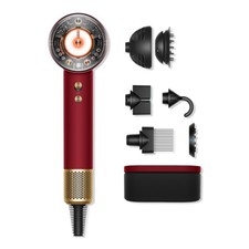 New Unopend/Limited Edition Red Velvet  Gold Dyson Supersonic Nural Hair Dryer