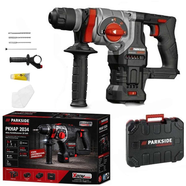 Parkside Performance 20V Akku-Kombihammer Pkhap 2034-Li 3J, Ohne Akku,LadegeräT-image