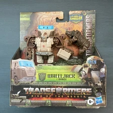 Transformers Rise of the Beasts Alliance WHEELJACK & RHINOX Action Figure 2 Pack