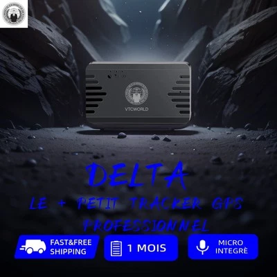 VTCWORLD Tracker Gps Professionnel Miniature Autonomie 1mois