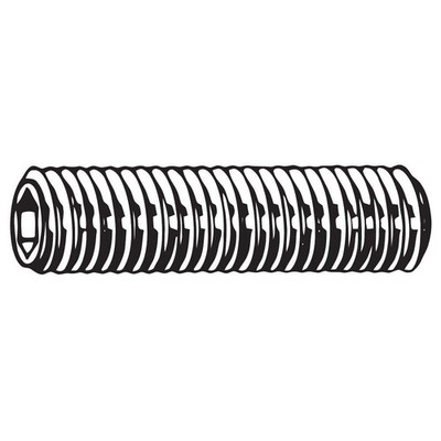 GRAINGER APPROVED M51240.160.0050 ScktStScrw,FlatPt,M16-2,50mm L,PK25 31KA84