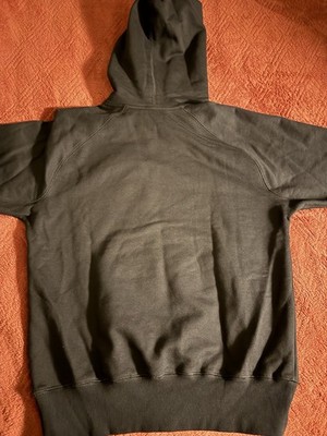 Dior x ERL Men's Black Cotton Fleece Hoodie Logo Graphic Print