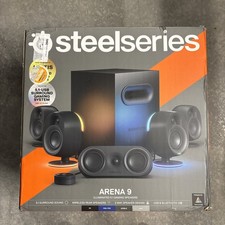 SteelSeries - Arena 9 5.1 Bluetooth Gaming Speakers with RGB Lighting